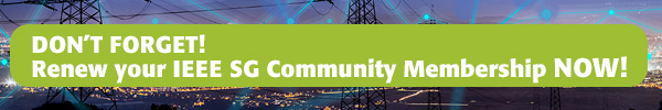 Don't Forget! Renew your IEEE SG Community Membership NOW!