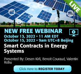 Smart Contracts in Energy Systems presented by Dr. Desen Kirli, Dr. Benoit Couraud, and Dr. Valentin Robu