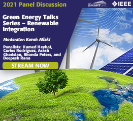 Check out the latest Smart Grid Panel about the Green Energy Talks Series – Renewable Integration on the Resource Center